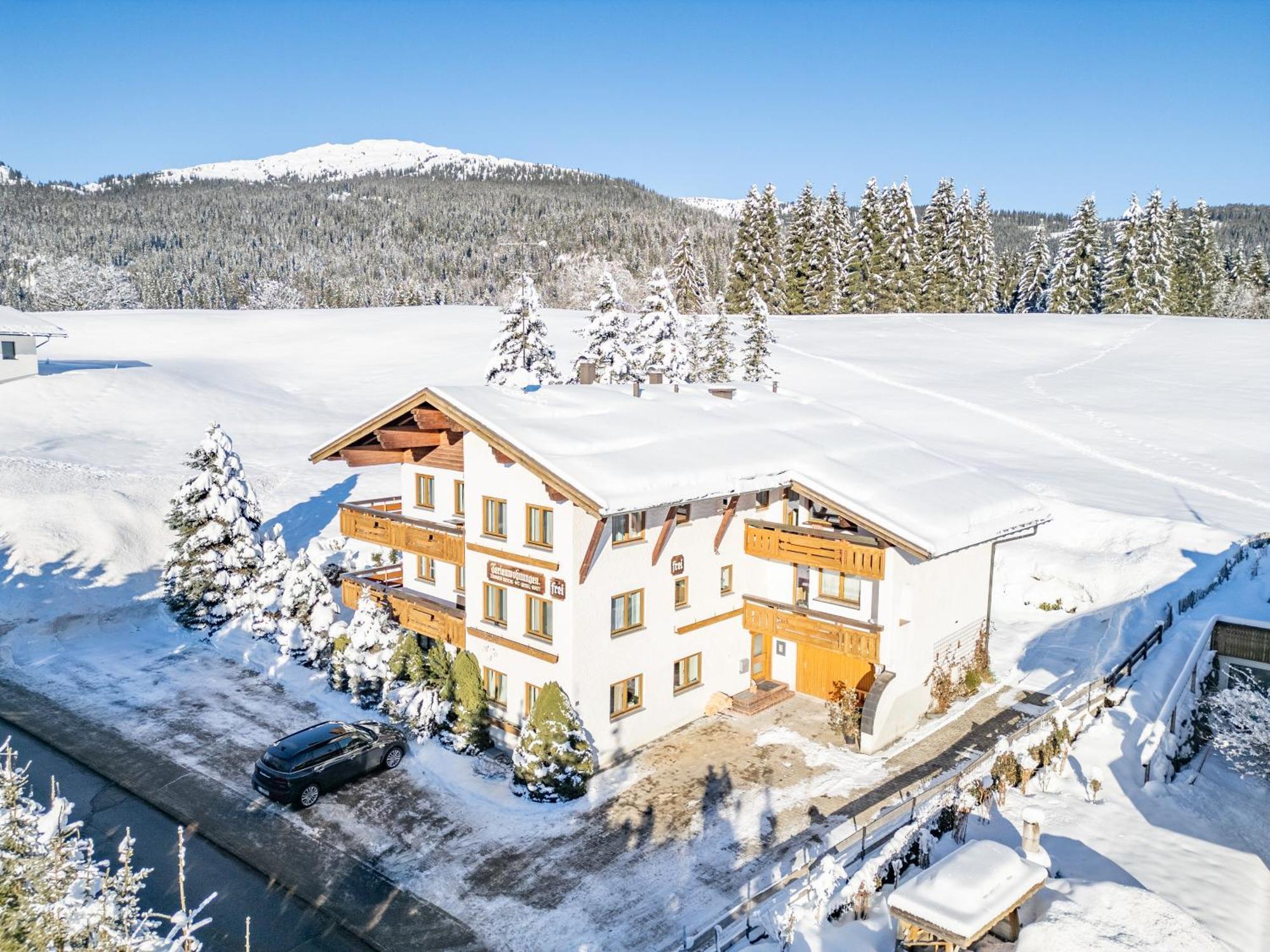Ferienwohnung Lichterberg Hirschegg  Exterior foto